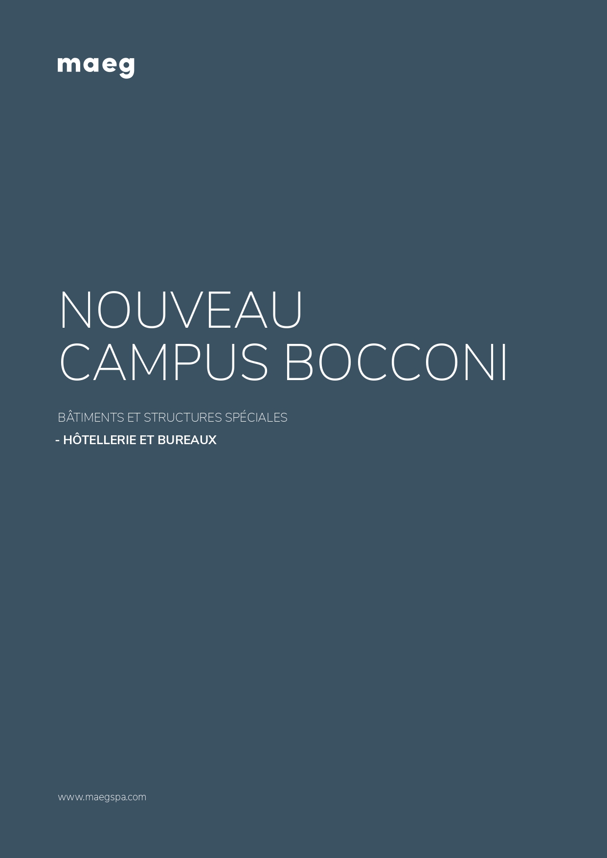 New Bocconi campus